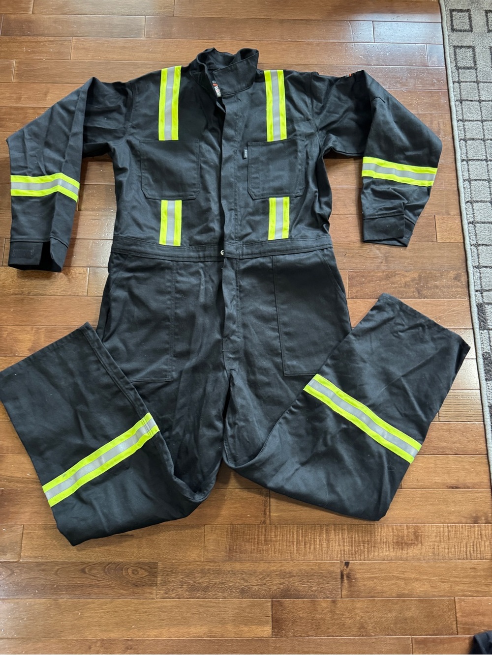 Flame Resistant FR High Visibility Hi Vis Coverall XL